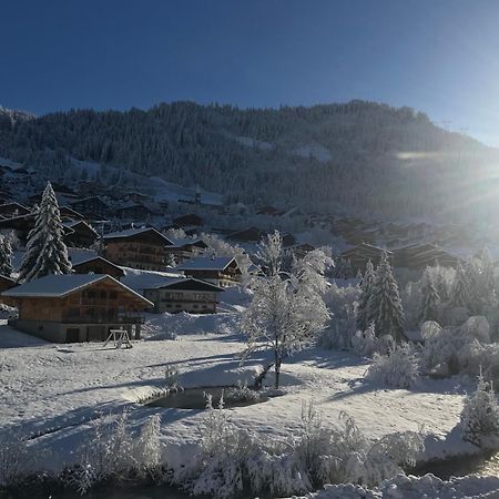 Au Bois De Lune Chatel Bagian luar foto