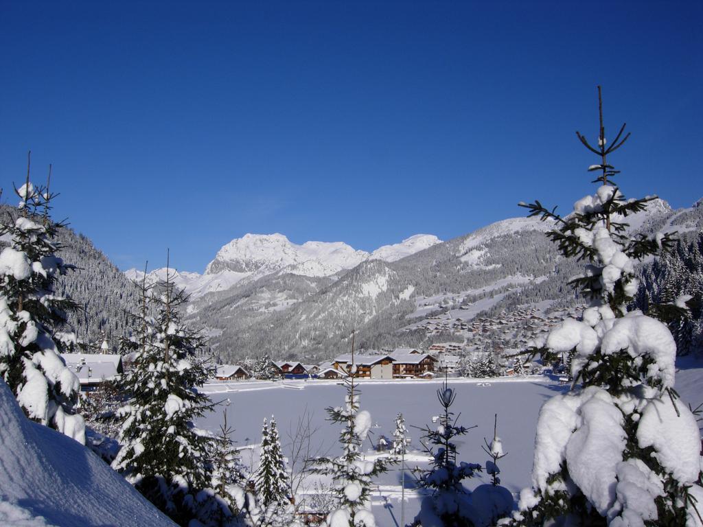 Au Bois De Lune Chatel Bagian luar foto